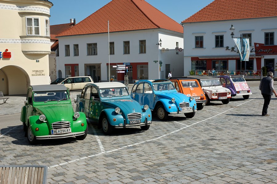 am Hauptplatz in Eggenburg