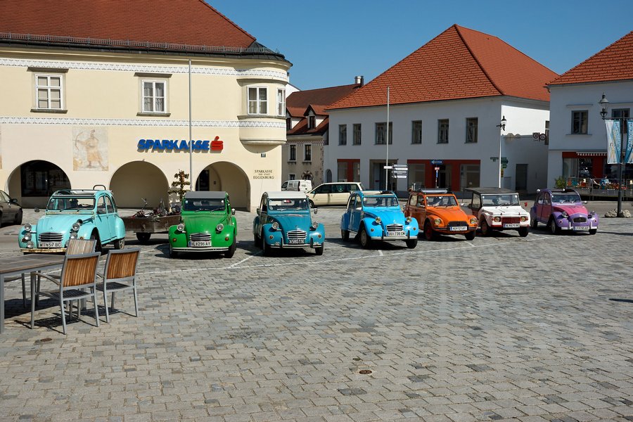 am Hauptplatz in Eggenburg